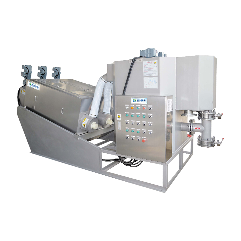 Forkoncentration Conch-skrue Press slamdehydrator