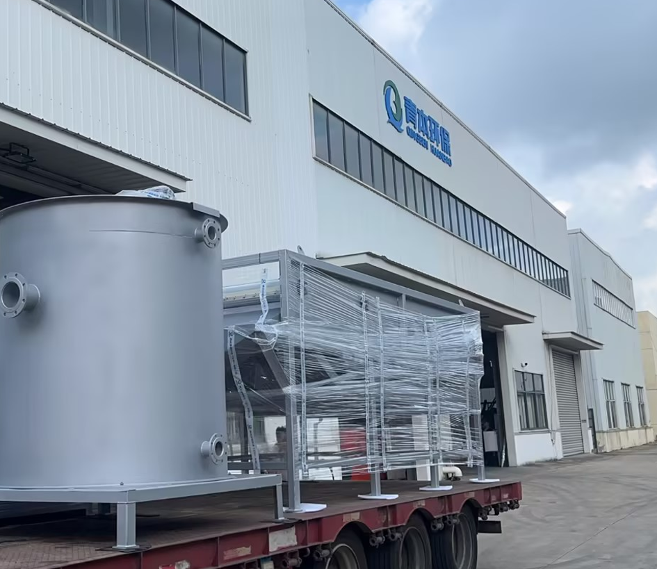 Qingben Environmental Protection leverer med succes slambehandlingsudstyr til Shijiazhuang